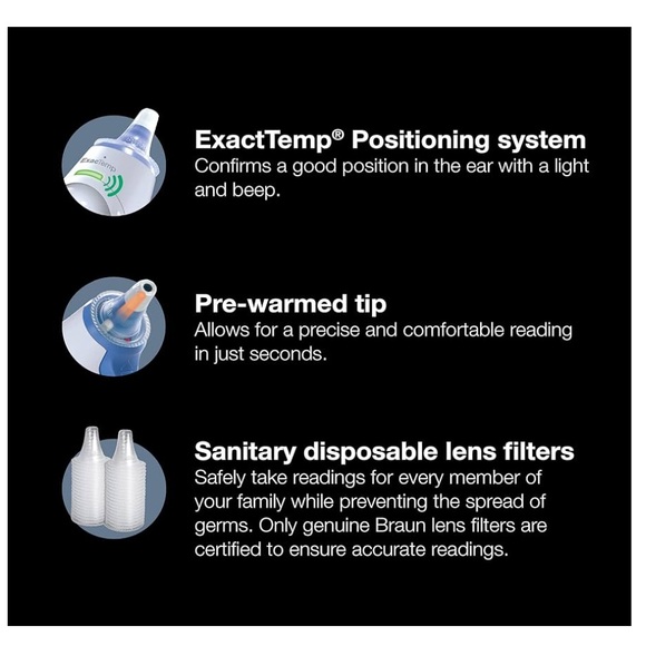 Braun ThermoScan 5 Ear Thermometer, New - Picture 4 of 6